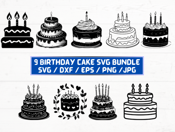 Birthday Cake Laser Cut: A Versatile Digital Asset for Creative Projects