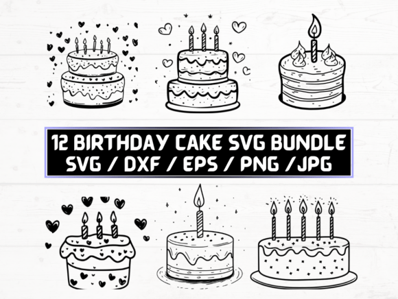 Birthday Cake SVG: A Versatile Digital Asset for Creative Projects