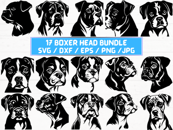 Boxer Head Laser Cut: A Digital Asset for Creative Projects
