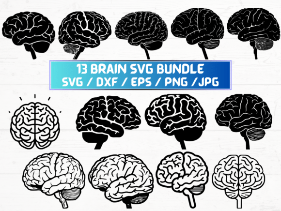 Brain Svg Files for Cricut: A Digital Resource for Creative Projects