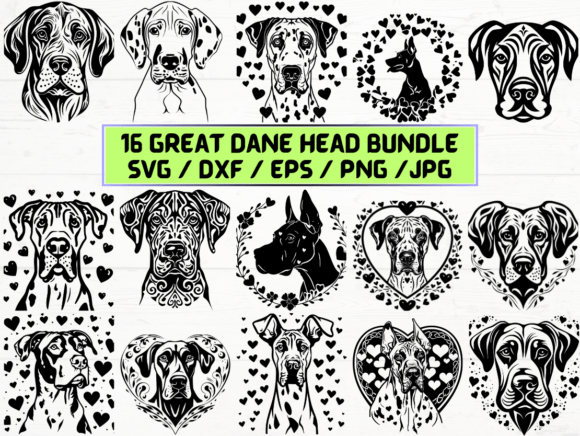 Great Dane Head Laser Cut: A Digital Asset for Modern Creators and Businesses
