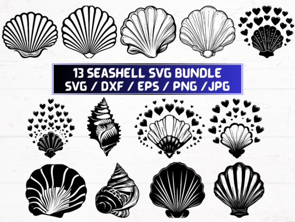Seashell Svg Files for Cricut: Strategic Use in Creative Projects and Business Applications