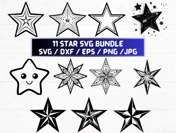 Star Stencil: A Versatile Digital Tool for Creative Projects