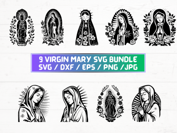 Virgin Mary Clipart: A Versatile Digital Asset for Creative and Professional Workflows